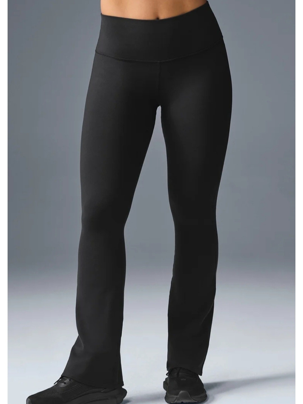 ALO Yoga Black High-Rise Bootcut Leggings Sz M NWT